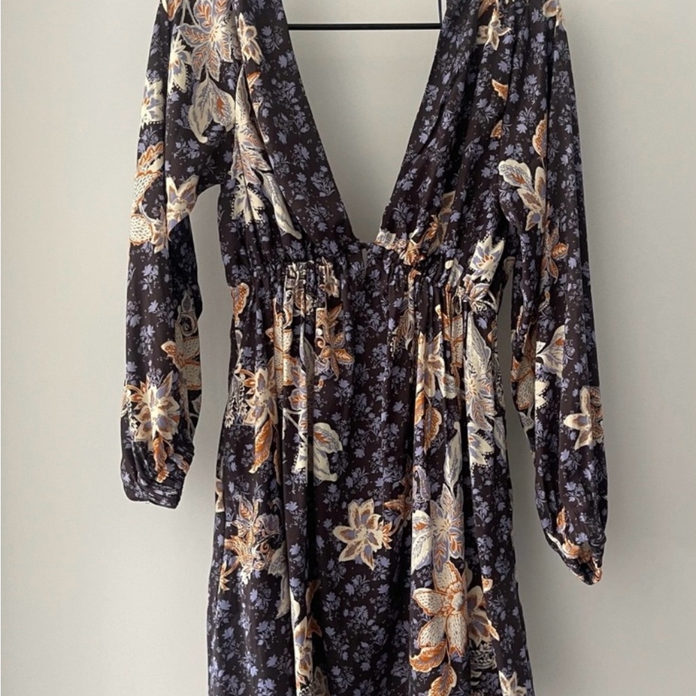 Free People Soli Long Sleeve Dress - - Picture 4 of 5